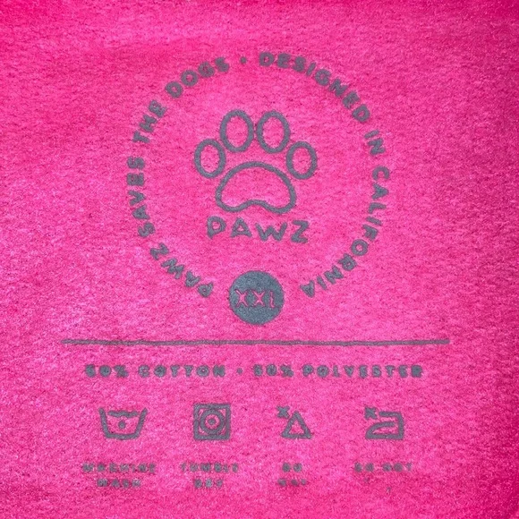 PAWZ Pink Crewneck "Best Dog Nana Ever" Size XXL - Picture 3 of 7